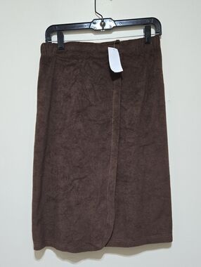 Insomniax Women's Brown Terry Cloth Wrap